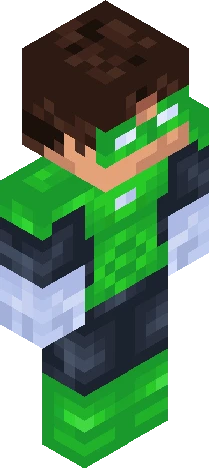 (Young) Comic Hal Jordan Minecraft skin preview