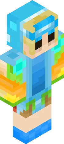 Hawaiian Nico (Alternate) Minecraft skin preview