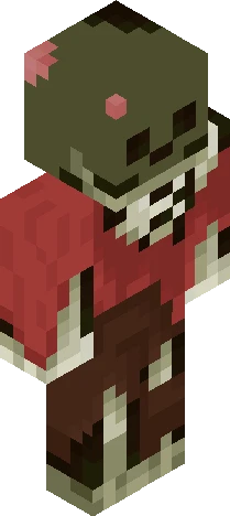 Pirate skeleton with bandana Minecraft skin preview