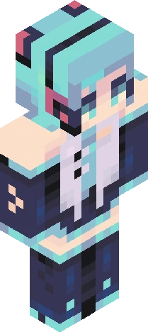 miku Minecraft skin preview