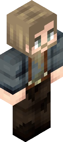 Hard Working Bush Man ~ Commission Minecraft skin preview