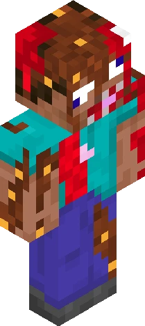 brain Dead ***** Mole Rat Better Minecraft skin preview