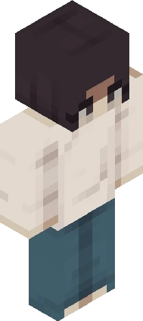L (Death Note) Minecraft skin preview