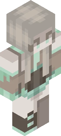 mint chocolate Minecraft skin preview