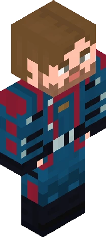 Star-Lord - GOTG Vol. 3 Minecraft skin preview