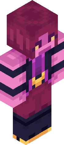 Susie dark world deltarune Minecraft skin preview