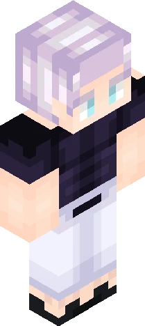 gojo Minecraft skin preview