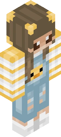 Duck Girl Outfit Minecraft skin preview