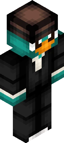Suit Perry Minecraft skin preview