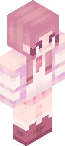 ~bubblegum bow (comeback?) Minecraft skin preview