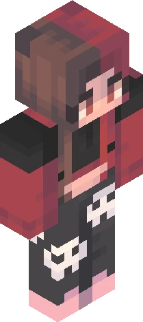 black heart - rce Minecraft skin preview