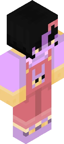 Edited Jax with ribbon (ORIGINAL SKIN BY ArielAN) Minecraft skin preview