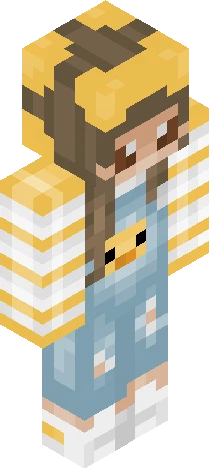 Duck Girl Outfit Minecraft skin preview