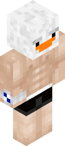 Muscular Duck Minecraft skin preview