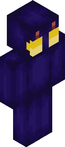 Black Cat femboy Minecraft skin preview