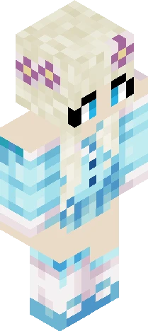~*sky blue*~ Minecraft skin preview