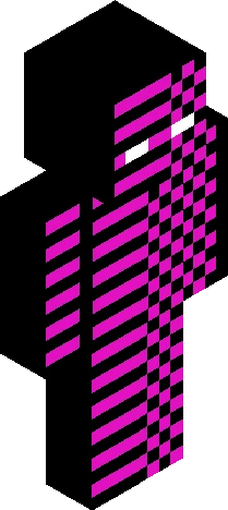 Gli##hed purple effect Minecraft skin preview