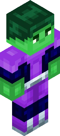 Beast Boy (Teen Titans) Minecraft skin preview
