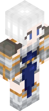 Elf Warrior Princess Minecraft skin preview