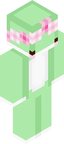 Kawaii Frogs Minecraft skin preview
