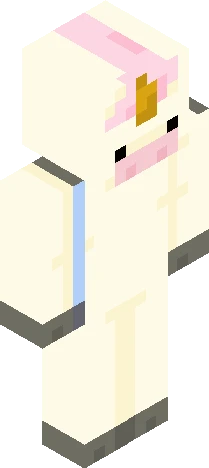 Pink Unicorn Minecraft skin preview