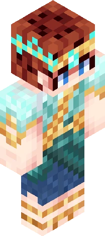 royal skin danae Minecraft skin preview