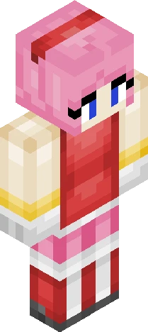 RoutieGirlyFive Of Amy Rose Minecraft skin preview