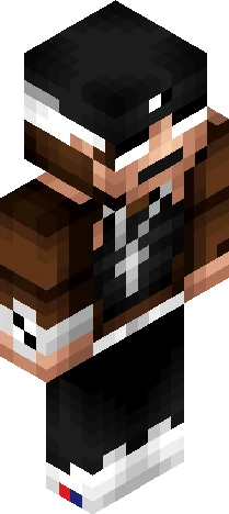 Ganster Monkey Minecraft skin preview