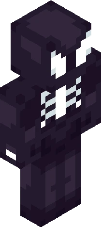 Spider-Man Black Suit Minecraft skin preview