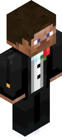 Gentleman Steve V3 Minecraft skin preview