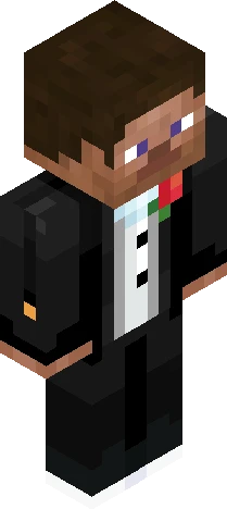 Gentleman Steve V5 Minecraft skin preview