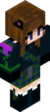 Black Watch Kilted Cat - No Wings Minecraft skin preview
