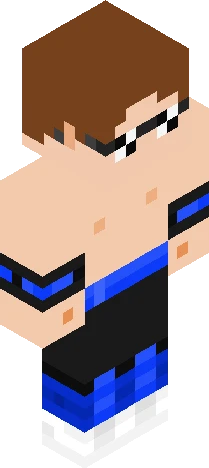 MKII Johnny Cage Minecraft skin preview