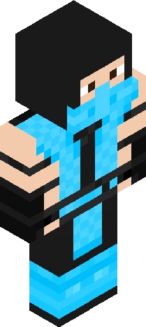 MKII Sub-Zero Minecraft skin preview