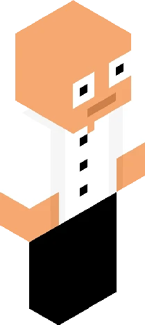 Raised Eyebrow - Man Minecraft skin preview
