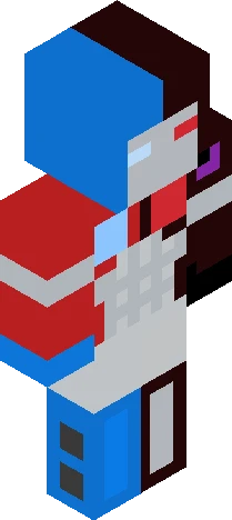 Optimus/Nemesis Prime Minecraft skin preview