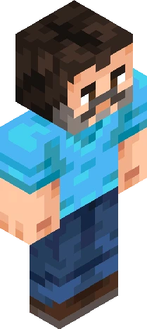 jack black steve Minecraft skin preview