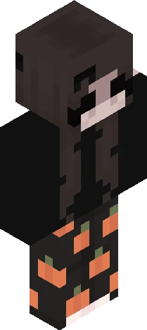 HALLOWEEN EGIRL Minecraft skin preview