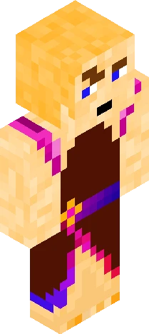 Partly edited irreducible Minecraft skin preview
