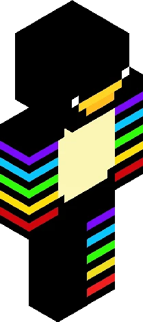 Dark Duck (more colours than black) Minecraft skin preview