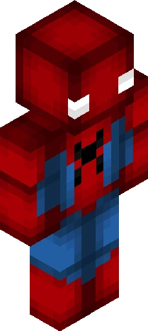 Spooderman Minecraft skin preview