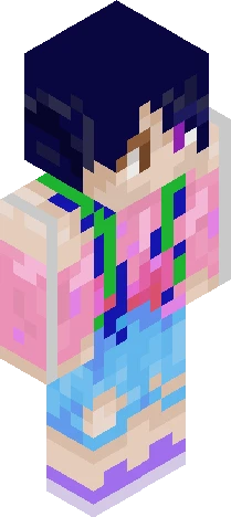 smile girll Minecraft skin preview