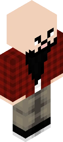 Lumberjack - Man - Survival - Red Flannel - Jeans Minecraft skin preview
