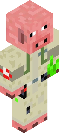 Clapped Buster Minecraft skin preview