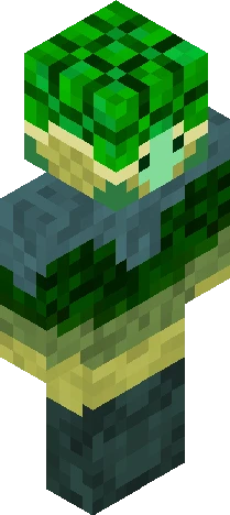 Aurora Turtle King Minecraft skin preview