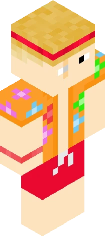 Beach man Minecraft skin preview