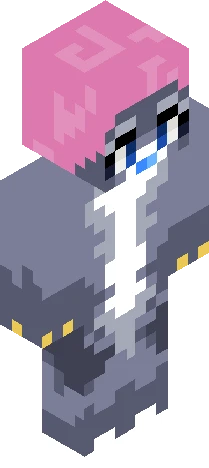 Harley fursona, original design dogmorph Minecraft skin preview