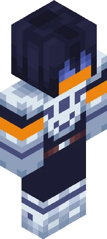 Orange Kris Minecraft skin preview