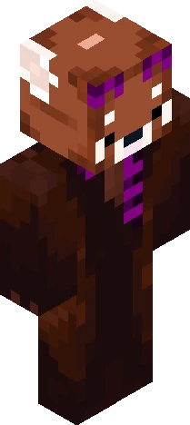 Cpurp Red Panda Minecraft skin preview