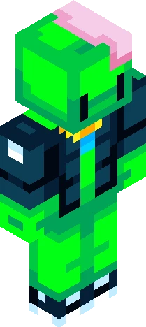 Zombie RugRat Minecraft skin preview